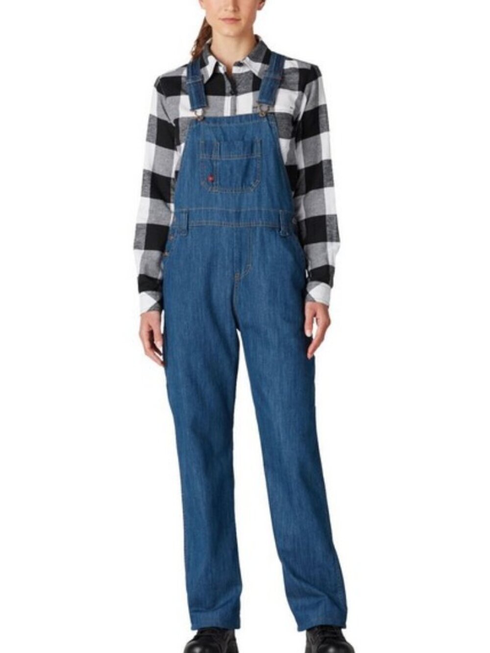 Dickies Relaxed Fit Bib Overalls L